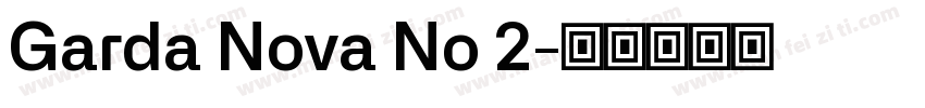 Garda Nova No 2字体转换